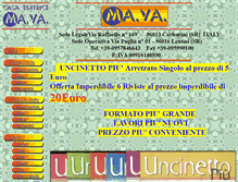 Tablet Screenshot of mava.it