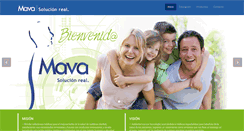 Desktop Screenshot of mava.com.mx