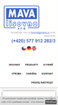 Mobile Screenshot of mava.cz